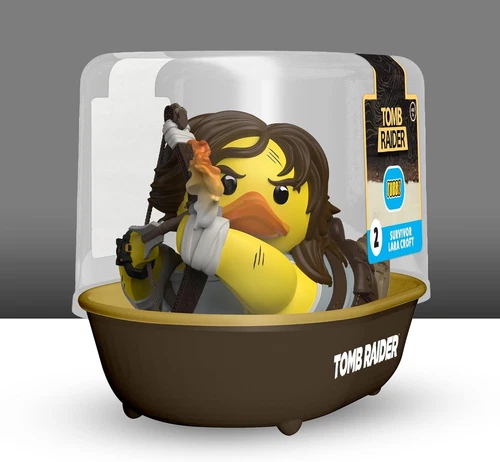 Tomb Raider - Figurine canard TUBBZ Survival Lara Croft 10 cm 1st Edition - Nums
