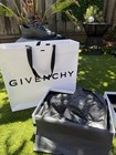 Givenchy Disney Men’s Black Leather Logo Lace-Up Sneakers US 10.5 New — photo 8