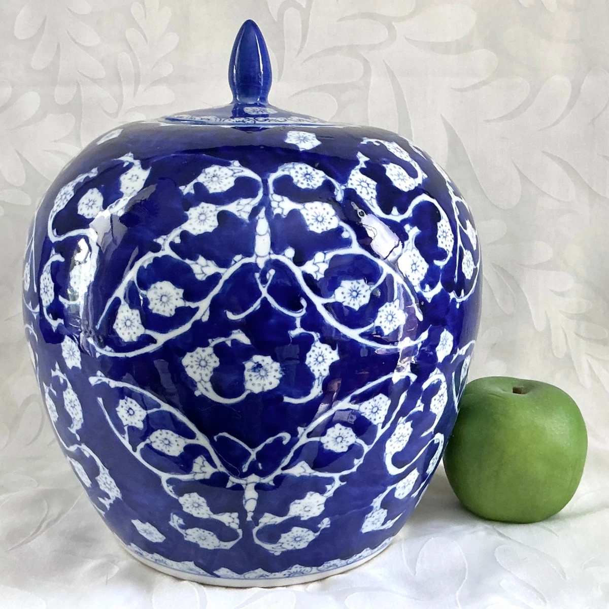 Porcelain White Kitchen Cookie Jars for sale | eBay