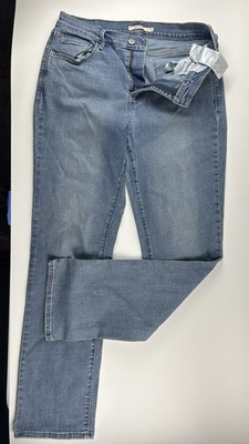 Levi s 505 Women s Straight Leg Jeans Size 12M Ambiance Light Blue 15505-0147