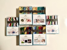 Lot of 12 Boxes DMC Skeins Assorted Colors Embroidery Floss Thread NEW