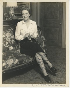 Mady Christians Signed Photo & Cast-Signed Playbill Watch on the Rhine (1942–43)