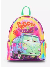 Loungefly Disney Pixar Cars Fillmore Tie-Dye Min Backpack