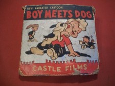 Vintage Animated Cartoon "Boy Meets Dog" Film by Castle Films