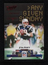 2021 Panini Prestige Any Given Sunday Xtra Points Red 192/299 Tom Brady 0s27
