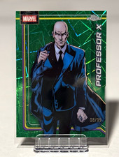 2026 Topps Chrome Marvel X-Men Professor X Hulk Green Lazer Refractor #91 /99