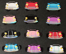 Thunder Bird  Indy 500 Racing Car Paper Die Cut Embellishment Scrapbook Card