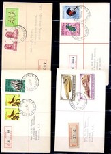 PAPUA & NEW GUINEA 4 DIFF REG RELIEF NO 4 TO NEW ZEALAND 1960 s