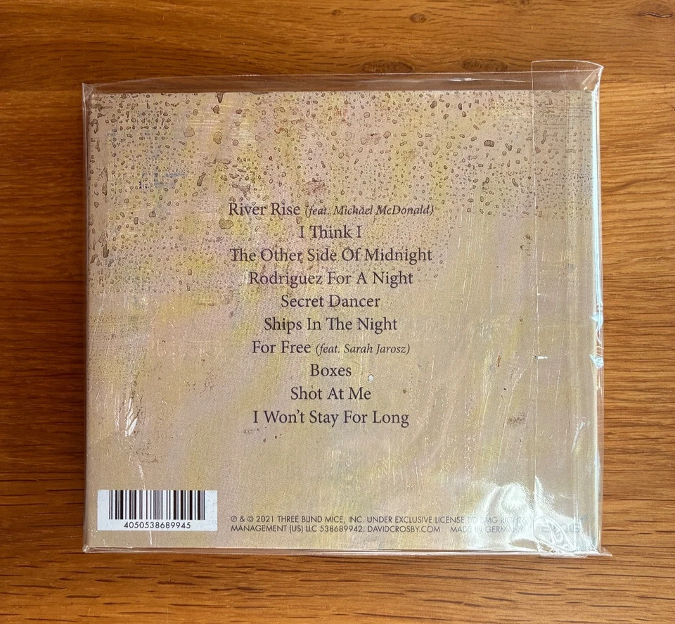 David Crosby - For Free (CD Album 2021) Neuwertig - Bild 2 von 2