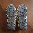 Ugg Australia Sheep Fur Lined Slip On Leopard Print Loafer Shoes Youth Size 3 — photo 3