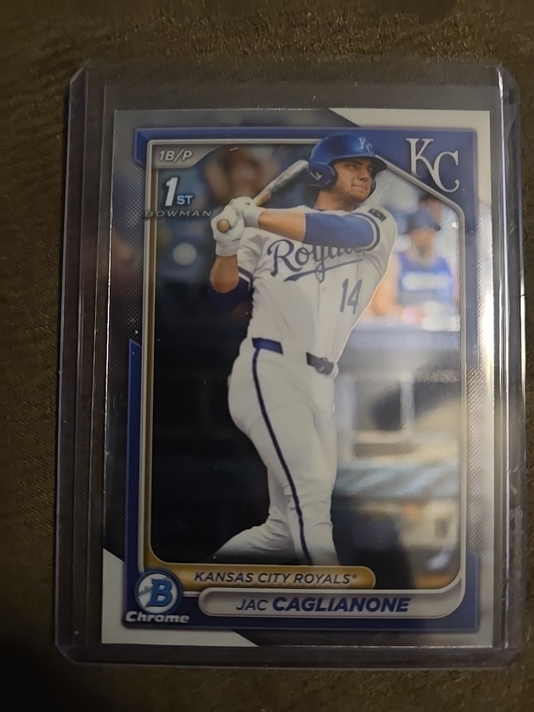 2024 Bowman Draft - Chrome Jac Caglianone #BDC-8 Refractor (RC)