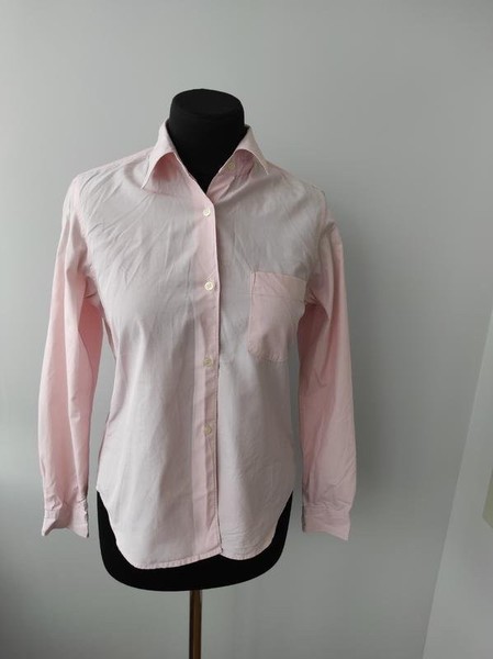 Women Jigsaw Shirt Pink Cotton 38 / M / 46