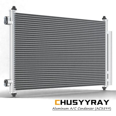A/C Condenser Fit 2007- 2011 Honda CR-V 3599 Aluminum 2.4L 4-Door