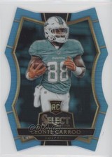 2016 Panini Select Premier Level Die-Cut Light Blue Prizm /125 Leonte Carroo y0i
