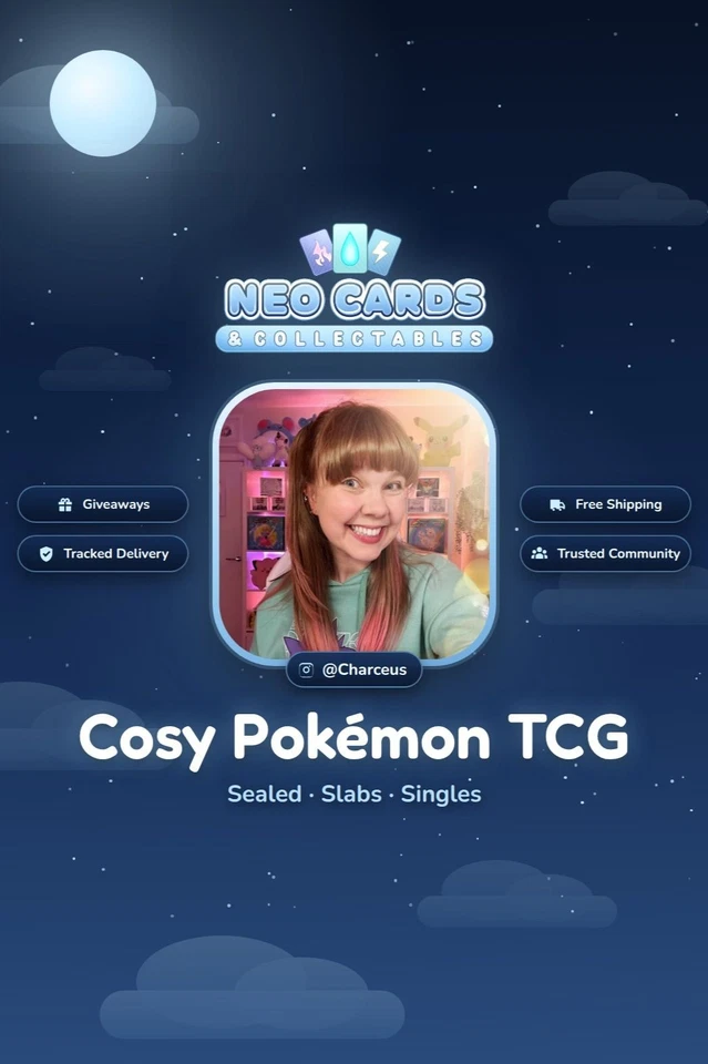 Pokémon TCG: Cosy Card Night — 99p Auctions, Singles & Giveaway