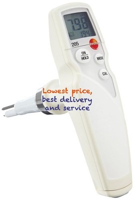 1PCS 0563 2 Testo 205 PH Meter Tester measuring instrument probe head for food