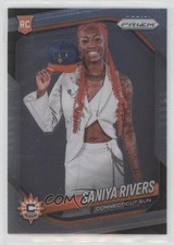 2025 Panini Prizm WNBA Rookie Variation Saniya Rivers #150 Rookie RC 1c49