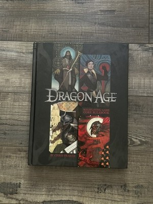 Dragon Age Roleplaying Game RPG Core Rulebook + extras for easy gameplay setup