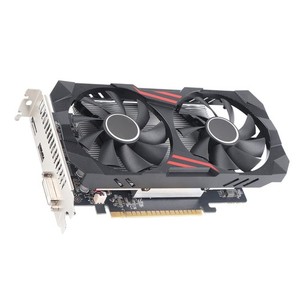 Carte graphique de jeu 4GB GDDR5 Refroidissement double pour le bureau PC