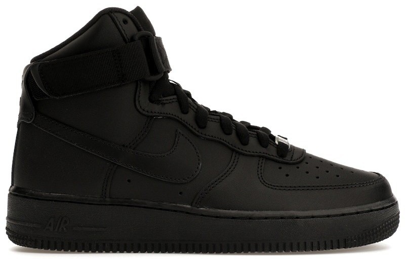 Size 6 - Nike Air Force 1 High '07 Triple Black - CW2290-001 | eBay