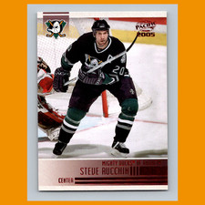 Steve Rucchin #7 2004-05 Pacific Red Anaheim Mighty Ducks Hockey Card NHL