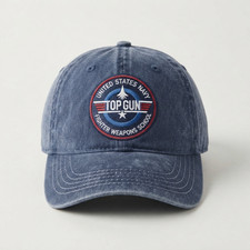 Top Gun US Navy Fighter Weapons School Embroi...