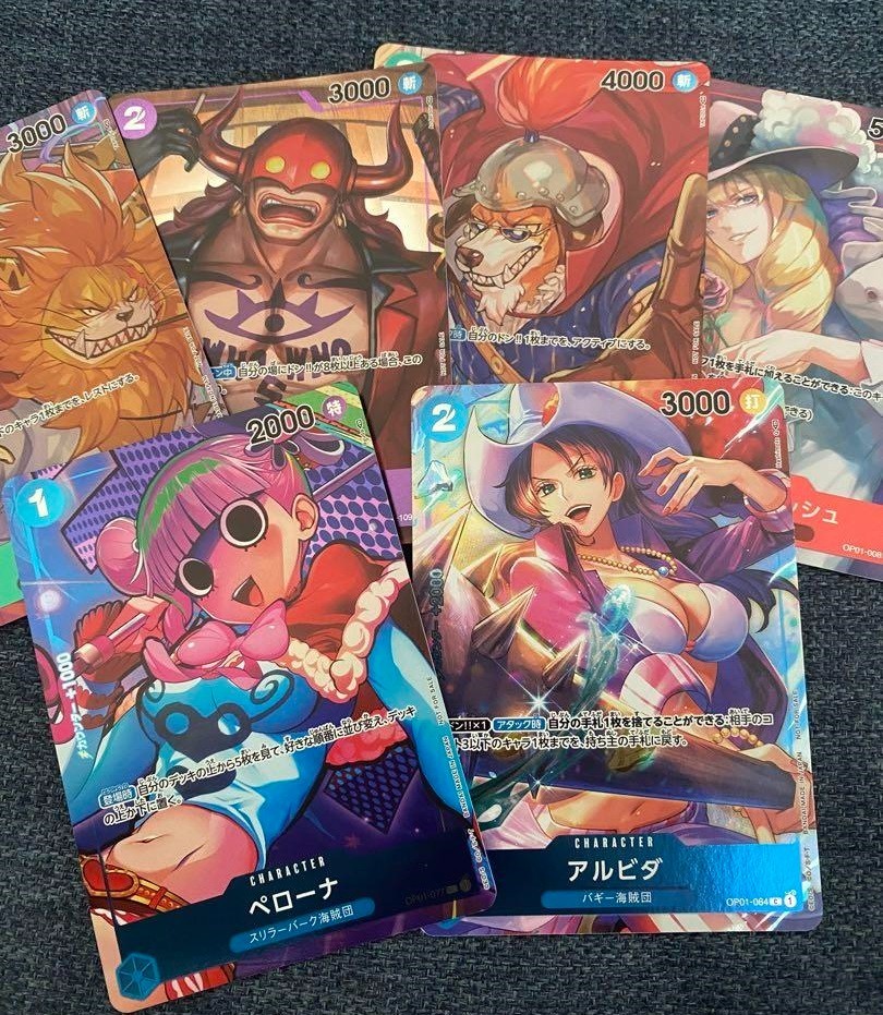 One Piece Card Game OP01 Promo Pack Complete 6 Cards Set Japanese