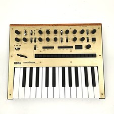 Korg Monologue Gold Analog Synthesizer 25 Key...