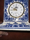 Delft clock, German made, Original Signed Blue White Pottery 8” X 6” — photo 8