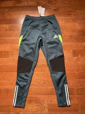 adidas Tiro 23 Competition Winterized Pants Arctic Night/Semi Lucid Lime S NWT