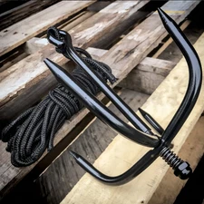 Tactical Climbing Ninja Grappling Hook Heavy Duty 33' Rope
