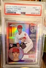 2018 Topps Chrome 1983 Topps SHOHEI OHTANI #83T-6 Rookie RC Refractor PSA 9 Mint
