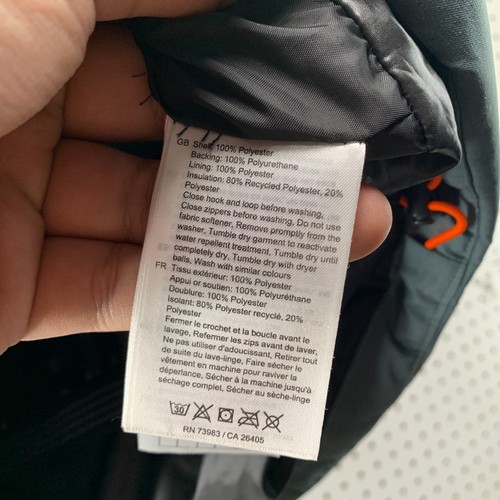 Helly Hansen Venture Puffer Jacket Youth Size 164/14 Gray Ski Snowboard 19.5x27 - Picture 18 of 18