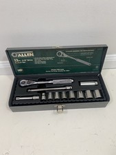 Allen 12 Piece 3/8” Drive Socket Set Ratchet Danaher Tool Group USA