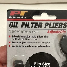 Performance Tools W543110 Oil Filter Pliers - 2”- 3-1/4”