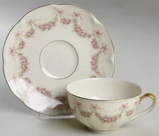 Haviland Hamilton Cup & Saucer 191612