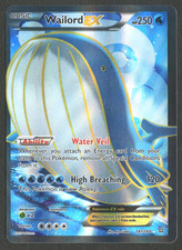 Pokemon TCG: Wailord EX 147/160 Primal Clash Full Art Ultra Rare