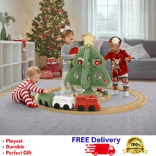Christmas Tree Wonderland Express Toy Motorized Train Toddler Preschool Play New