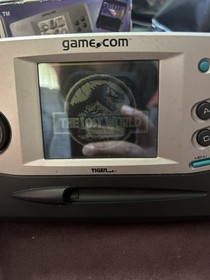 Tiger Gamecom Handheld Console System W/ Box, 3 Games, no Manual/Stylus Tested