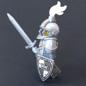 LEGO Castle Crown King Knight Minifigure 71047 Paladin 70404 Series 27 Crusader