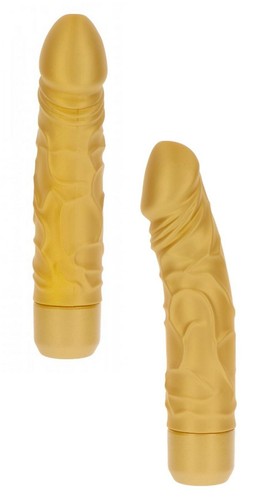 vibrador estimulador oro falo vibrador impermeable vaginal anal oro - Imagen 2 de 3