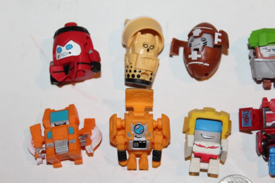 10 mixed Transformer Botbots Unused Loose Fottle Barts Bonz Eye Sticky McGee HTF - Image 2 of 3