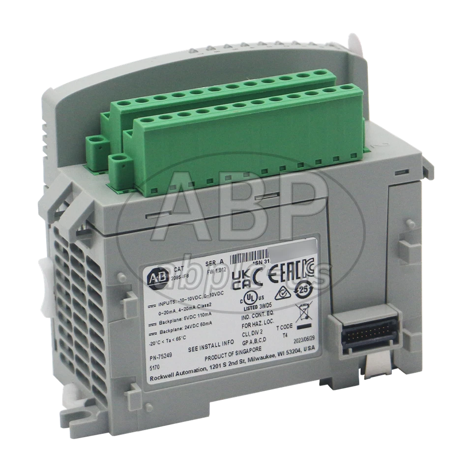 Módulo de entrada analógica de 8 puntos Allen Bradley nuevo sellado de fábrica 2085-IF8 Micro800 Foto 2 de 4