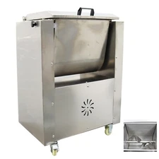 50L Electric Commercial Meat Mixer Sausage Stuffing Blender Machine 110V  1.5KW