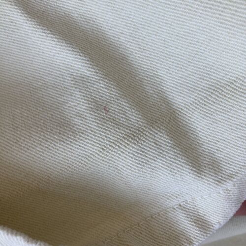 Zara Oversized Cream/Ecru Distressed Tie Waist Belted Cotton Trench Coat, NWT S - Picture 19 of 19