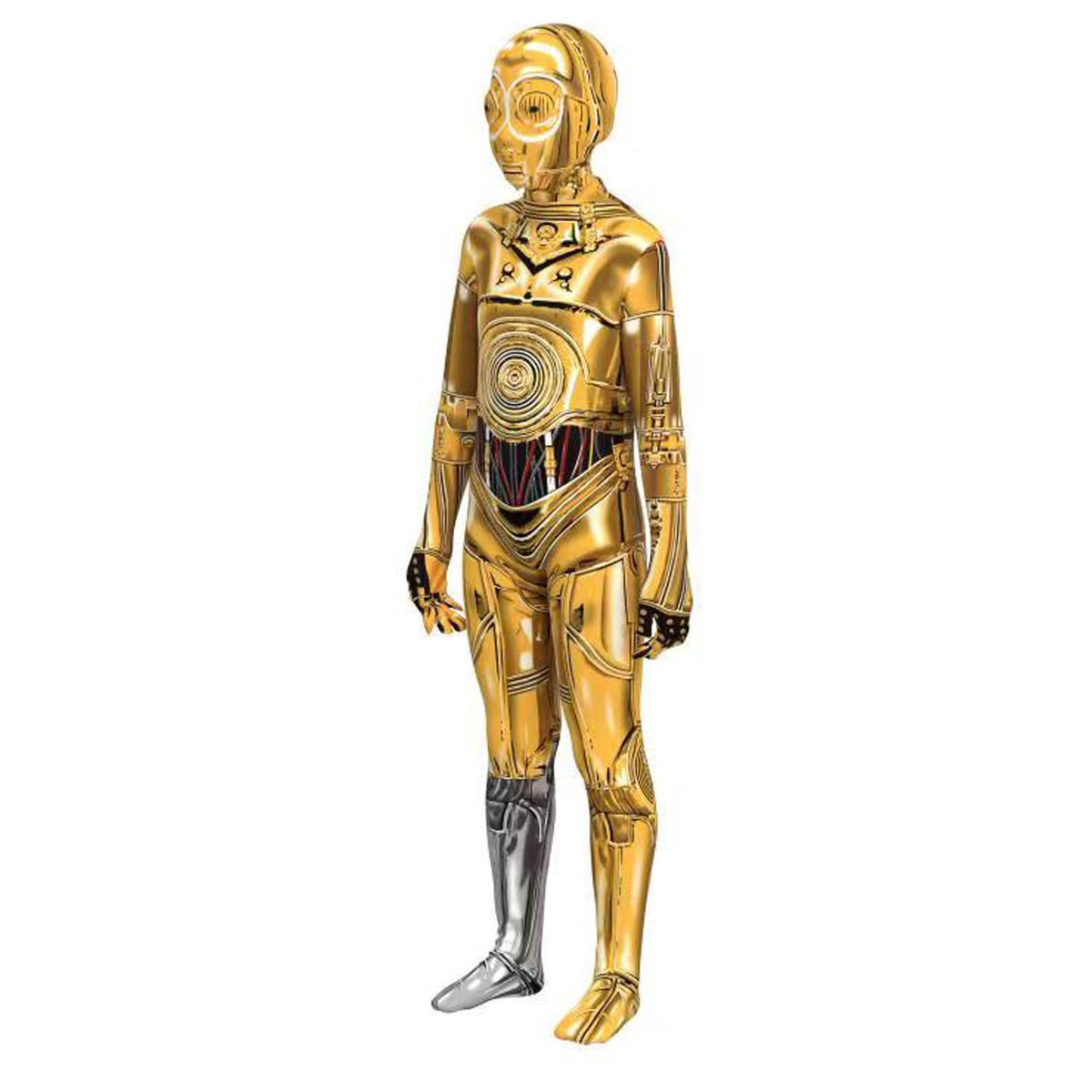 STAR WARS celebration C-3PO ストラップ ランヤード Star Wars C-3PO Mask Jumpsuit Halloween Adult Kids Bodysuits