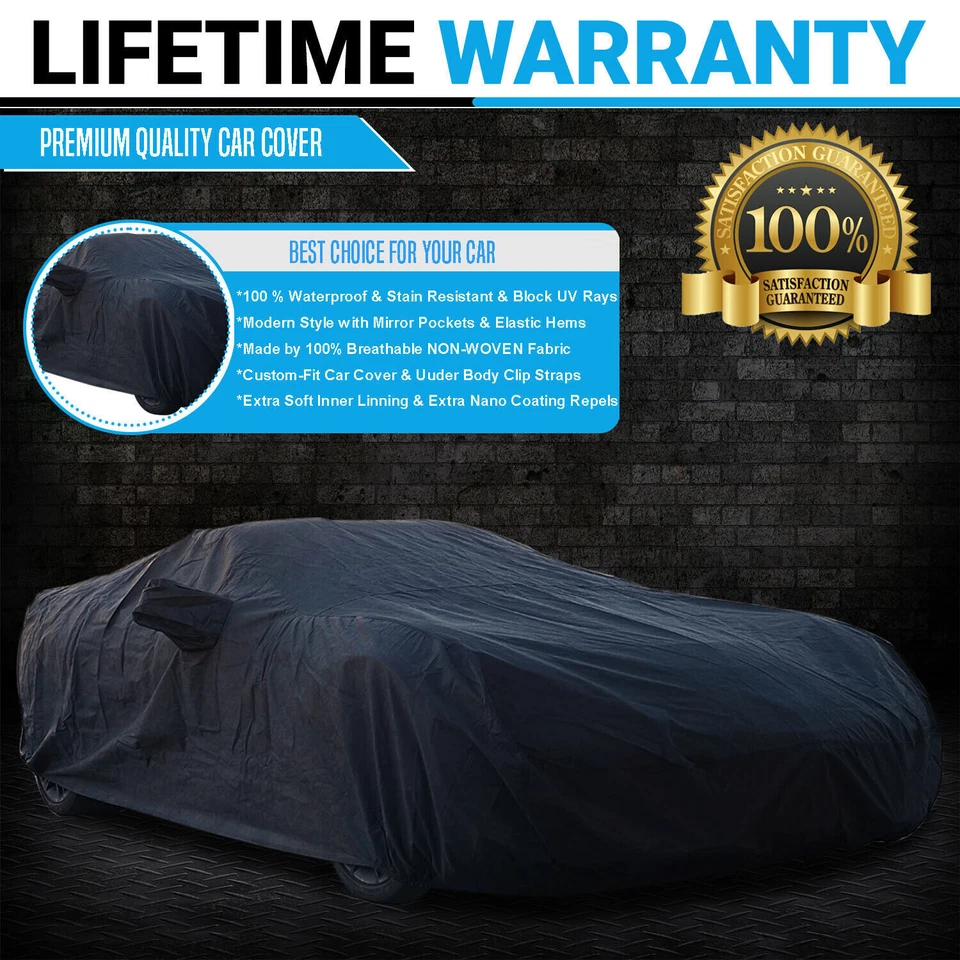 Waterproof All Weather For 2013-2024 BMW 428i 430i 435i 440i M4 Custom Car Cover - Image 2 of 4