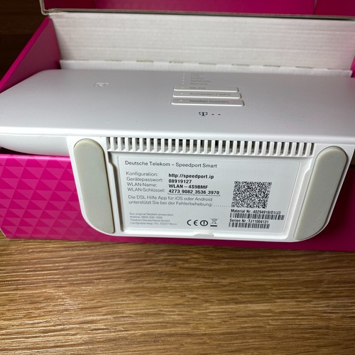 Deutsche Telekom Speedport Smart (1) Router in OVP mit Zubehör,Wifi, WLAN,4x LAN - Bild 4 von 6