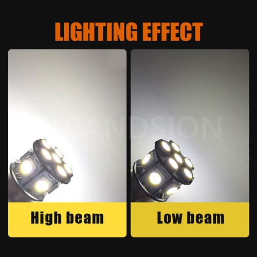 Ruiandsion H6M Motorcycle Headlight P15D Driving Light Hi Lo Beam 6V 2 Colors - Picture 9 of 10