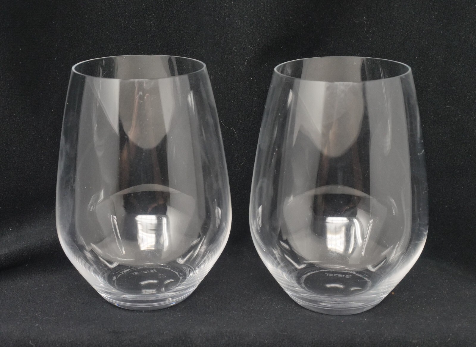 Riedel O Wine Tumbler Stemless Cabernet Merlot Set of 2 Clear